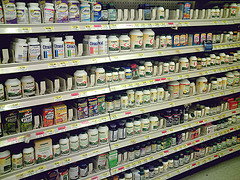 Vitamins on Shelf
