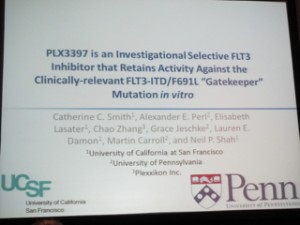 Catherine-Smith-MD-UCSF-PLX3397-AML-ASH-2011-Presentation