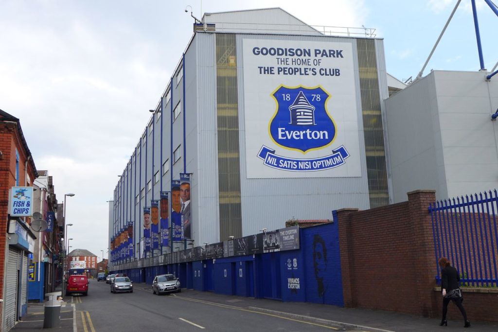 Goodison Park home of Everton FC