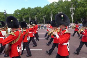 Marching Band Changing Guard London
