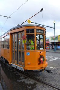 San Francisco F line Trolley originally from Milan