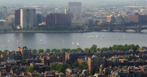View of Cambridge and Charles River
