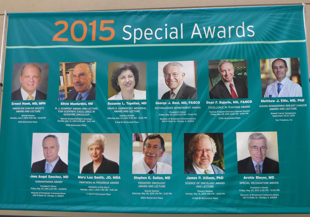 ASCO 2015 Special Awards
