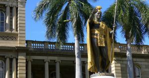 King Kamehameha Statue Honolulu HI